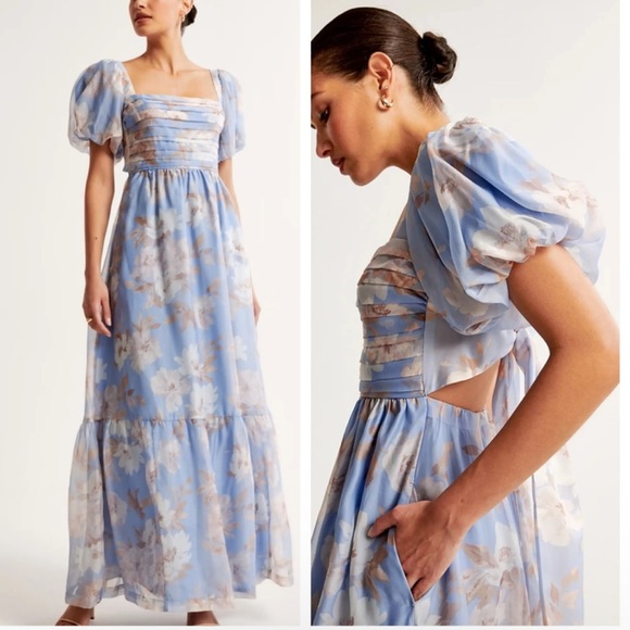 Abercrombie & Fitch Dresses & Skirts - Abercrombie and Fitch Emerson Drama Floral Dress